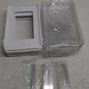 Delamu 2-Tier Multi-Purpose Bathroom Under Sink Organizers and Storage, Stackable Kitchen Pantry Organization, Pull Out Medicine Cabinet Organizer with Movable Dividers, White, 2 Pack