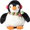 Bearington Christmas Stuffed Animals Christmas Plush Winter Toy Stuffed Penguin - Mr. Flurry - 10"