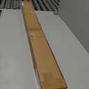 White Extra Long Tension Curtain Rod 41-126 Inch Outdoor Tension Shower Curtain Rod No Drilling for Window Patio No Slip Spliced Telescopic Design Easy to Install Never Rust Diameter 1.26 Inch