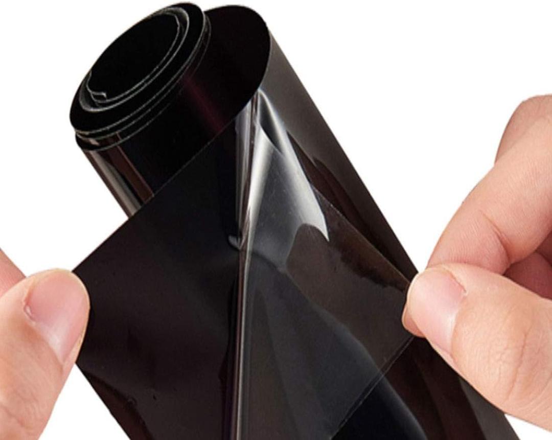 25% 20 in x 10 Ft DIY Professional Adhesive Window Tint Film Uncut Roll Car Wrap Film Automotive DIY Decals