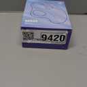 Nulea M501 Wireless Trackball Mouse, Rechargeable Ergonomic, Easy Thumb Control, Precise & Smooth Tracking, 3 Device Connection (Bluetooth or USB Receiver), Compatible for PC, Laptop, Mac, Windows.