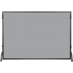 UniFlame, S-1075, Large Wrought Iron Spark Guard Fireplace Screen (50" Wide x 35" Tall) (Large - 50" wide x 35" tall)