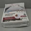 Guardmax Waterproof Duvet Cover - Jersey Fabric with Zipper Closure | Premium Quality, Bed Bug & Allergen Proof Queen (86 x 86)