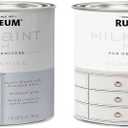 Rust-Oleum 331049-2PK Milk Paint Finish, Quart, Classic White, (Pack of 2)