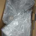 Lazy Susan Cabinet Organizer Bins for 26"/ 28"/ 32" Diameter Corner Organizer, Plastic Cabinet Storage Bin, 1/8 Wedge - Food Safe, BPA Free, with Non-Slip Pads (for 26" Diameter, 6 Pack)