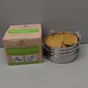 Ecozoi Stackable Steamer Insert Pans for 6 & 8 Quart, 3 Tier Pans Compatible with Instant Pot Pressure Cooker, Pot in Pot for Baking, Steaming & Casseroles, 2 Interchangeable Lids and Sling