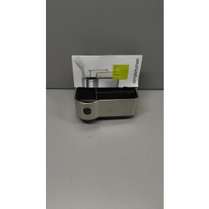 simplehuman Sink Caddy Sponge Holder, Brushed Stainless Steel
