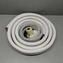 13 Ft Mini Split Line Set Air Conditioning Copper Tubing Pipe Extension 1/4" & 3/8" PE Thickened for AC and Heating 9000BTU