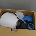 Paint Sprayer, HVLP Spray Gun with Cleaning & Blowing Joints, 4 Nozzle Sizes & 3 Spray Patterns, Easy to Clean, for Furniture, Cabinets, Decks, Walls, Doors, DIY Projects, etc.