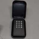 Smart Key Lock Box Electronic Bluetooth Lock Box with APP Control & PIN Code Types,Share eKey Wall Mounted Lock Box for Airbnb Realtor House Office(Black)