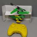 Flying Dinosaur Toys for Kids 8-12 Birthday Christmas Gift,Mini Drones Remote Control Helicopter for Boys Kids 8-12,Flying Ball Toys with LED Light,Easy to Forward,Turn Left/Right (Dinosaur) (Green)