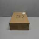 Paper Plate Dispenser, Paper Plate Holder for Kitchen Counter, Wood Rustic Silverware Utensil Caddy, Flatware Organizer with 6 Compartments- Plate Caddy for Picnic and Kitchen (White)