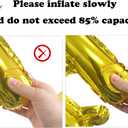 Silver Birthday Decorations with 16pcs Large 4D Foil Balloons in Different Size (10-50 Inch) + 6pcs 18" Heart Balloons + 16 Happy Birthday Banner for Bday, Wedding Bridal Decoration (Silver)