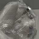 Tgzwme Shoe Slots Organizer 12 Pack - Shoe Stacker, 3 Levels Adjustable, Space Savers 50%, Double Layer Holders for Closet (Transparent), Organizador de Zapatos