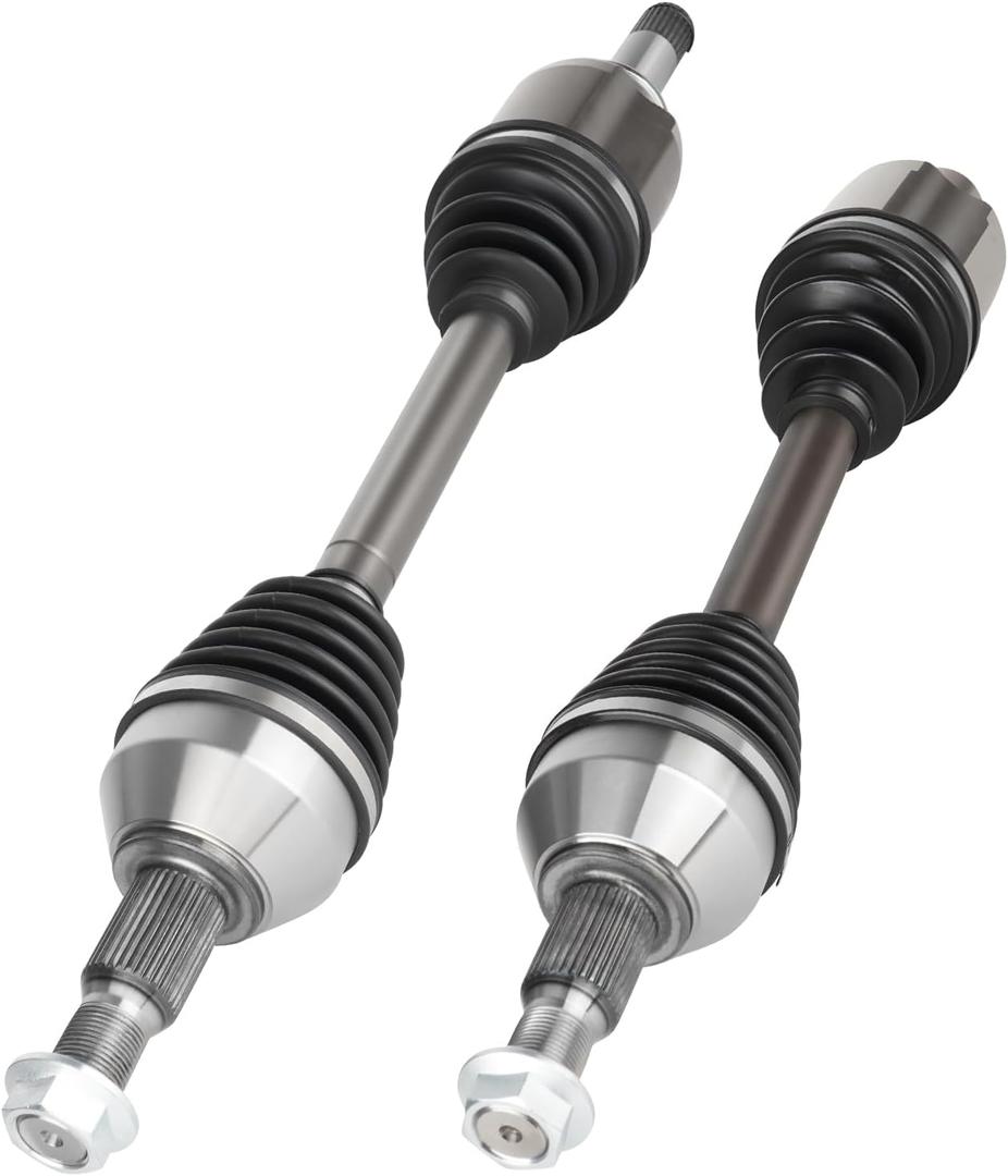 TadaMark 2PCs Front CV Axle Shaft Assembly fit for Chevy Traverse 2009-2017, for GMC Acadia 2007-2017, for Buick Enclave 2008-2017, for Saturn Outlook 2007-2010, 2.5L 3.6L, Left and Right Side