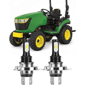 2x H4 Super Bright Bulbs for John Deere Tractor 2025R 2026R 2520 2720 3032E