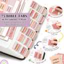 Christian Jesus Religious Scripture Stickers 211 Set, Bible Verse Stickers Waterproof for Faith Journaling Planner Laptop Vision Board Scrapbook Gifts (105 Sticker + 75 Bible Tabs + 31 Bookmarks)