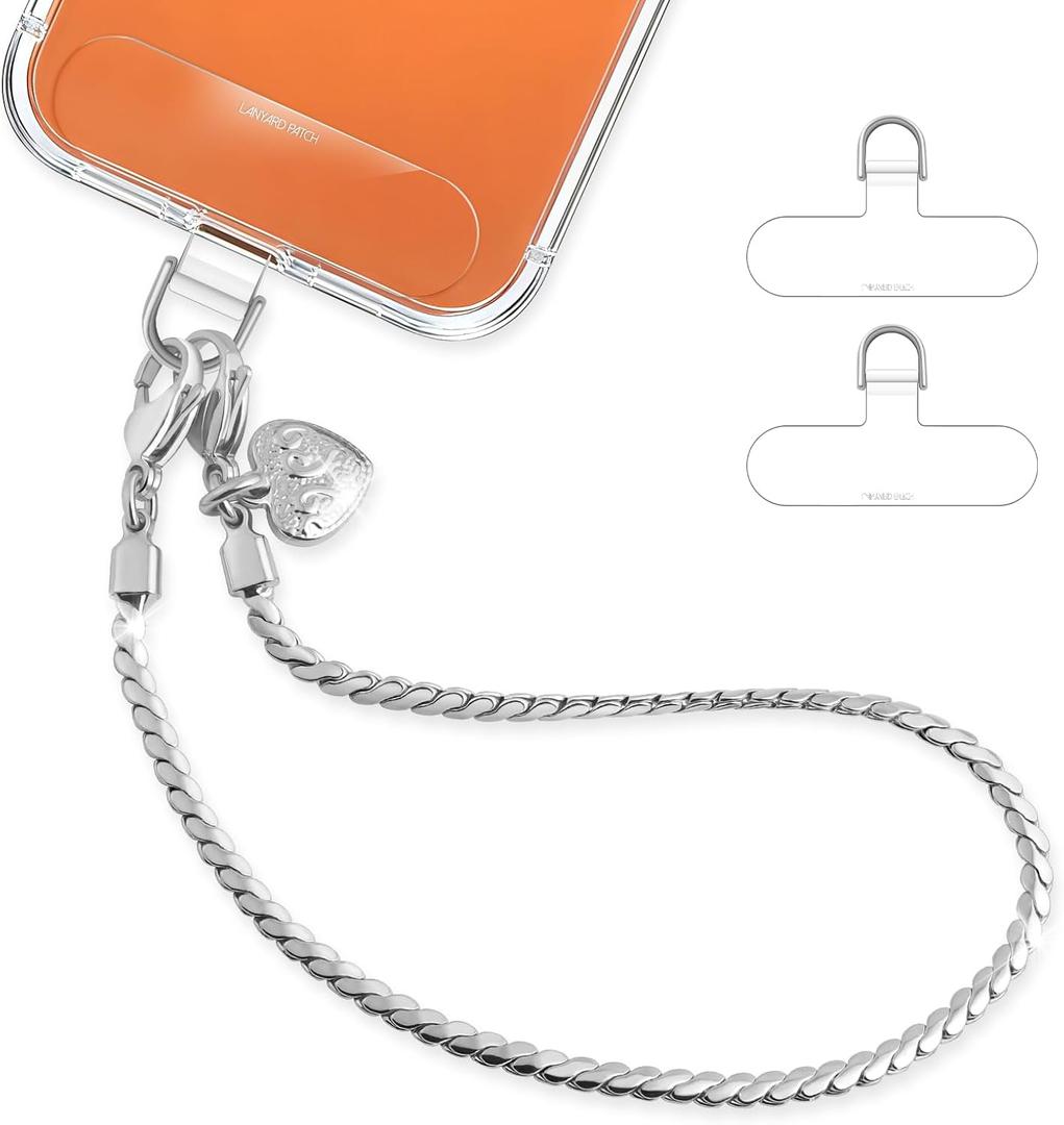Phone Charm Strap Detachable Wrist Strap For iPhone Anti Theft Strap Phone Chain Wristlet