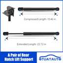 OTUAYAUTO Rear Hatch Struts Replacement for Hyundai Tucson 2016-2021 Premium Tailgate Lift Supports Shock Gas Spring Set OE 81770-D7000, PM3710 (Pack of 2)