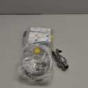 6-Setting Shower Head with Handheld, JDO High Pressure Hand held Shower Head, 4.7 Inch Chrome Detachable Showerhead Set with 59 Inch Stainless Steel Hose and Adjustable Showerhead Holder