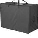 Cuddly Nest Folding Mattress Storage Bag - Heavy Duty Carry Case for Tri-Fold Guest Bed (Fits 6" Twin & Twin XL Mattress, Black)