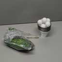 Soulchen 6 Set Golf Party Table Decorations Kit Includes 6 Iron Bucket 12 Mini Golf 90 Artificial Grass 6 Flags Centerpiece for Birthday Sport Themed Party Desk Supplies Rugby Favors (Classic)