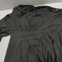 Ekaliy Women's Plus Size One Shoulder Maxi Dress Long Sleeve High Low Irregular Hem Flowy Long Party Cocktail Dress, 2XL