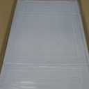 YKLSLH Hat Organizer Box, 6 Boxes for 40 Pack Hats, Upgrade Harder Solid Plastic Hat Organizer for Baseball Caps, Clear Hat Storage with Magnetic Door, Hat Rack Holder Case, White