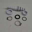 Sealproof Pool Hose Adapter, 30 Configurations, Compatible with Most Pumps, Skimmers, and Filters, White (1 Pack)