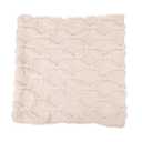 GRIRIW Sofa Throw Pillow and Cozy Lint Pattern Pillowcase for Living Room and Bedroom Decor for Pack Of 2 (Beige, Dark Beige)