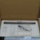 Hand Towel Holder, T-Shape Hand Towel Stand for Bathroom, Hand Towel Rack Bar Standing for Vanity Kitchen Countertop, 304 Stainless Steel, Marble Base (Chrome)