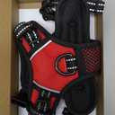 PHOEPET No Pull Dog Harnesses for Small Dogs Reflective Adjustable Front Clip Vest with Handle 2 Metal Rings 3 Buckles [Easy to Put on & Take Off](XS, Red)