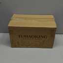 (Tank + Light + Filter + Filter Balls) Turtle Tank Kit, Turtle Tank Starter Kit, Bottom Drainage, Multi-Function Areas for Turtles, Crabs, Fishes, Amphibians, Reptiles (21.65 12.28 12.28 Inch)