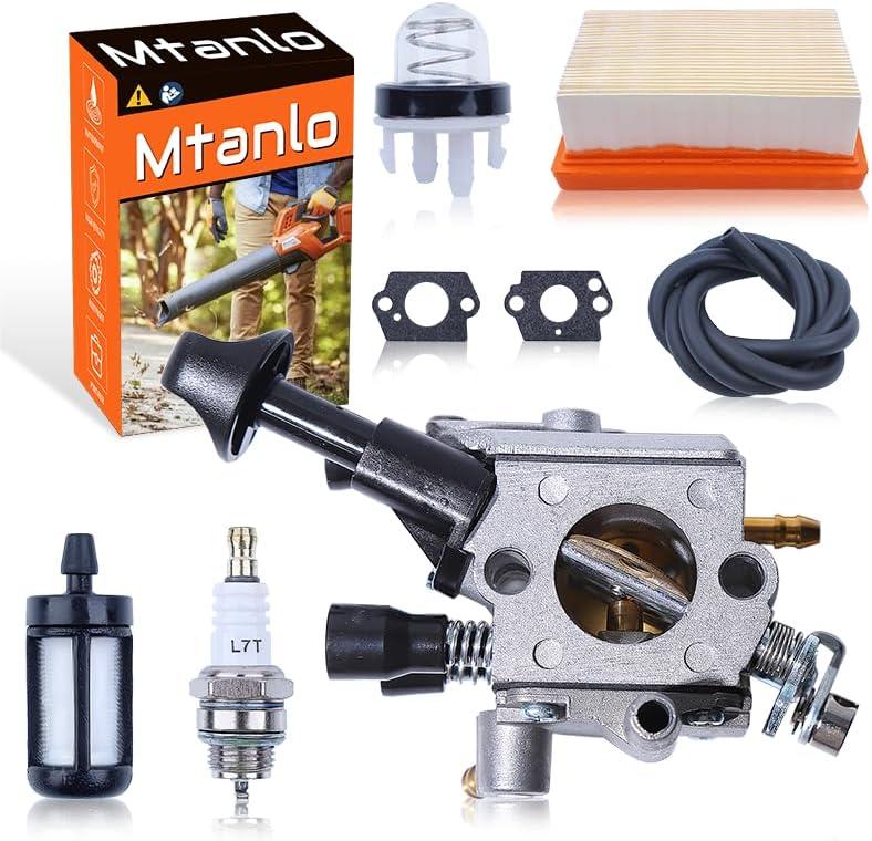 For Stihl BR430 Carburetor Replacement Kit, Fits For BR350, BR350Z, BR450, BR430Z, SR430, SR450 Backpack Blowers, Replaces Zama C1Q-S210B, 4244 120-0603, 4244-120-0606, 4244-120-0611