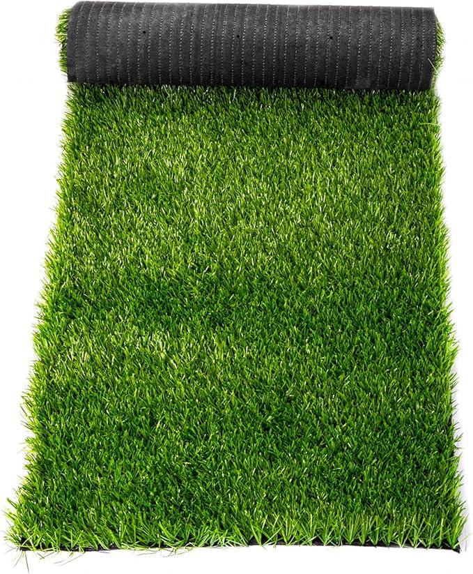 Artificial Grass for Dogs - Outdoor Dog Potty Grass - Dog Grass Pee Pad with Drainage Hole - Replacement Grass Standard - Standard Sized Synthetic Grass - 4ft x 2ft