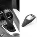 BETTERHUMZ Car Interior Trim for BMW F20 F22 F30 F33 F34 F36 F07 F10 F12 435i 420i 430i 440i 425i 1 2 3 4 Series 228i 220i 218i 225i Gear Shift Knob Cover for Alcantara Tuning Accessories