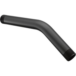Moen Matte Black 8-Inch Standard Shower Arm with 1/2-Inch Universal Threads