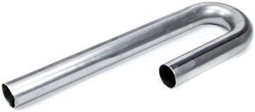 Patriot Exhaust H7018 J-Bend Exhaust Pipe, Silver