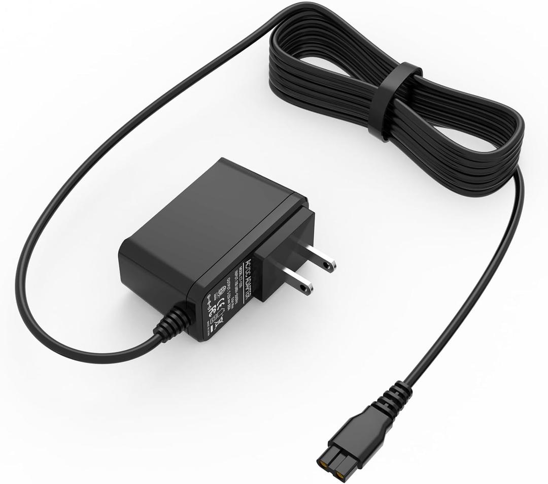 VHBW Replacement for Bissell Pet Hair Eraser Charger 1614206 Power Cord for Bissell 2390 2390A 23903 2284W 2284 Cordless Handheld Vacuum Power Supply