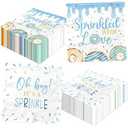 Napkins Blue Donut Sprinkle Party Supplies Donut Baby Sprinkle .