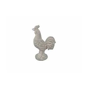 Rooster Statue Chicken Figurine Cement Rooster Figurine Figurines Artwork for Outdoor, Backyard, Patio and Home Kitchen Decoration