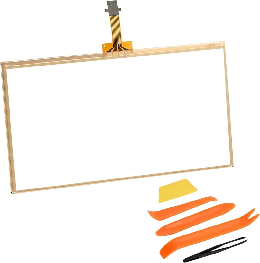 Kixfwpy 6.1" 12 Pin Touch Screen Digitizer Replacement for 2014-2016 Toyota Camry Corolla Prius RAV4 Infotainment Screen Replace LA061WQ1 (TD)(04)