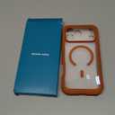 Diaclara Magnetic Designed for iPhone 17 Pro Max Case Full Body Bumper[Compatible with MagSafe] Military Drop Proof Cover with Built-in Touch Sensitive Anti-Scratch Screen Protector,Orange