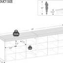 Hzuaneri Shoe Storage Bench with Cushion, Storage Bench with 18 Cubbies
9.5" Widened Organizer Cabinet, large Cubby Shoe Rack for Living Room, Bedroom, Entryway, Mudroom, White SB25703GY