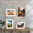 7x9 inch Picture Frames, Display Pictures 5x7 Inch with Mat or 7x9 without Mat, with High Clear Acrylic, Photo Frame for Landscape or Portrait Orientation, Wall-Mount & Tabletop