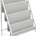 Bookcases Montessori Bookshelf Nursery Book Shelves and Storage Childrens Toddler Bookshelf Sturdy Metal Storage Organizer for Rooms Playroom