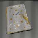 Artoid Mode Yellow Rabbit Flowers Bless Our Home Happy Easter Spring Kitchen Towels Dish Towels, 18x26 Inch Farmhouse Summer Decoration Cleaning Set of 4