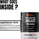 Himalayan Shilajit Resin  75% Fulvic Acid, 85+ Minerals  Gold Grade Ayurvedic Supplement for Energy, Strength & Wellness  Lab-Tested  30g Shilajit for Men & Women