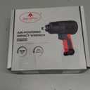 AEROPRO TOOLS 1/2-Inch Air Impact Wrench, Twin Hammer, 1200FT-LBS, 7500RPM, High Torque Pneumatic Impact Wrench, 1/2 Drive Air Impact Gun for Auto Repair, Tire Shop