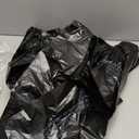 100 Count 55-60 Gallon Trash Bags, Sturdy & Tear-Resistant Commercial Can Liners 55 Gallon, Large Garbage Bags, Large Black Trash Bags for Commercial, Lawn and Leaf Bags